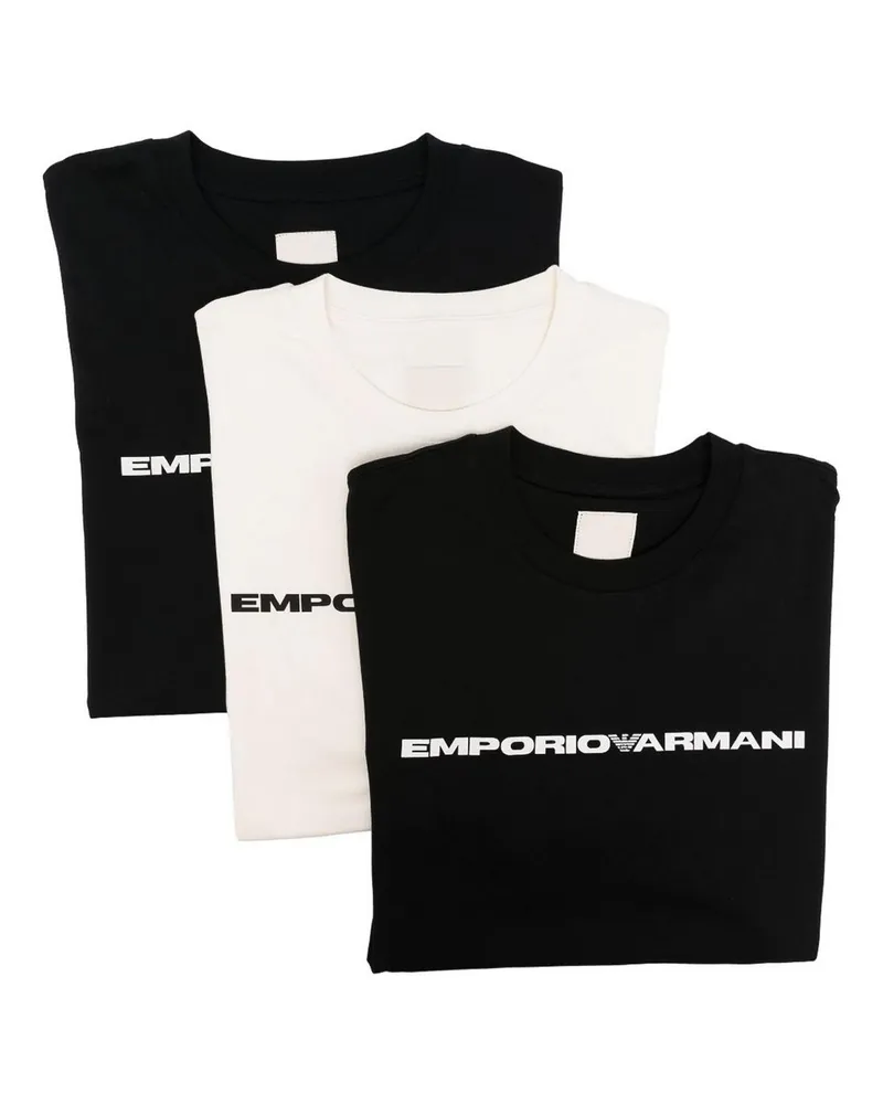 Emporio Armani Rundhalspullover - Bunt Bunt