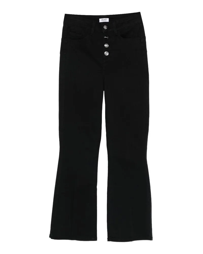Liu Jo Straight Leg Jeans - Schwarz Schwarz