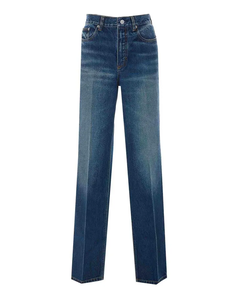 Alaïa Bootcut Jeans - Blau Blau