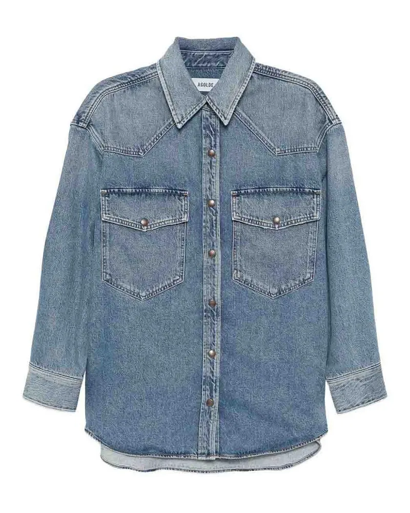 AGOLDE Jeansjacke - Denim Denim