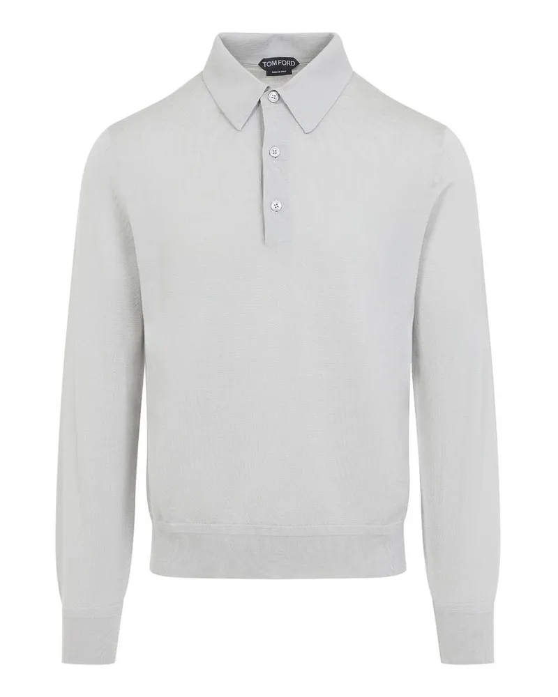 Tom Ford Poloshirt - Weiß Weiß