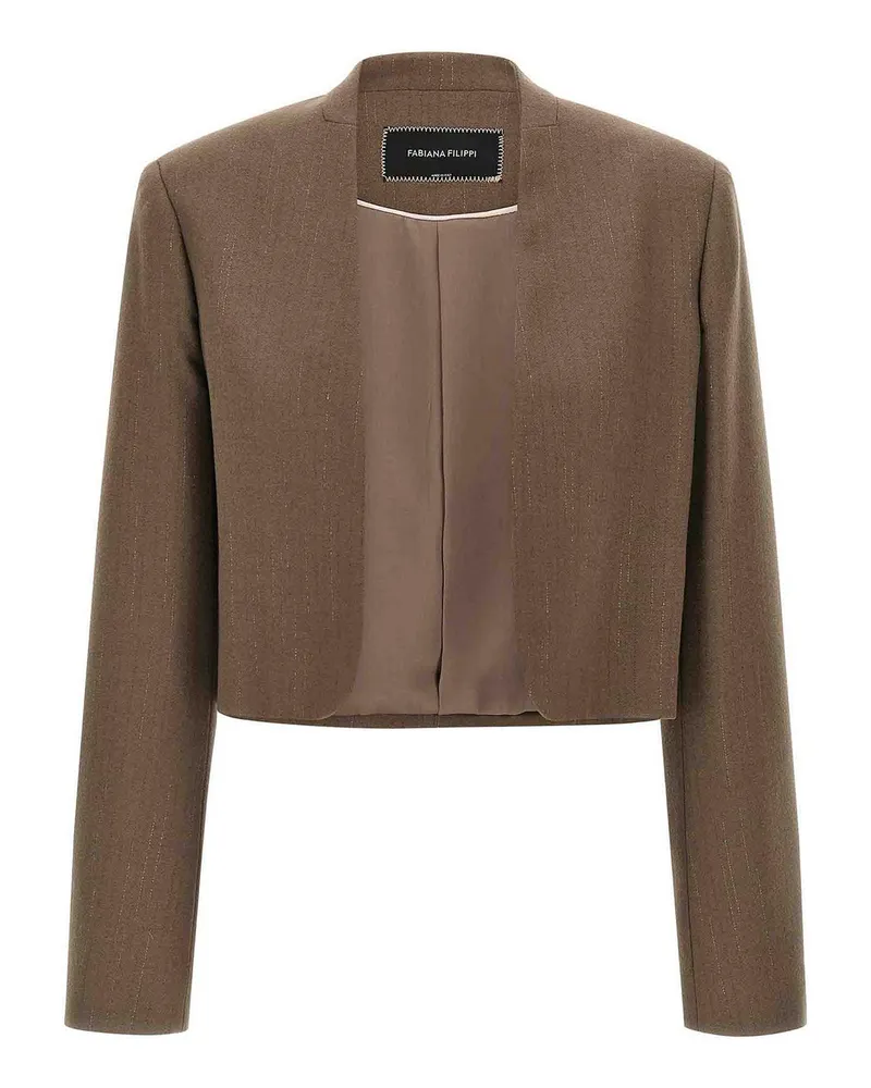 Fabiana Filippi Blazer - Braun Braun