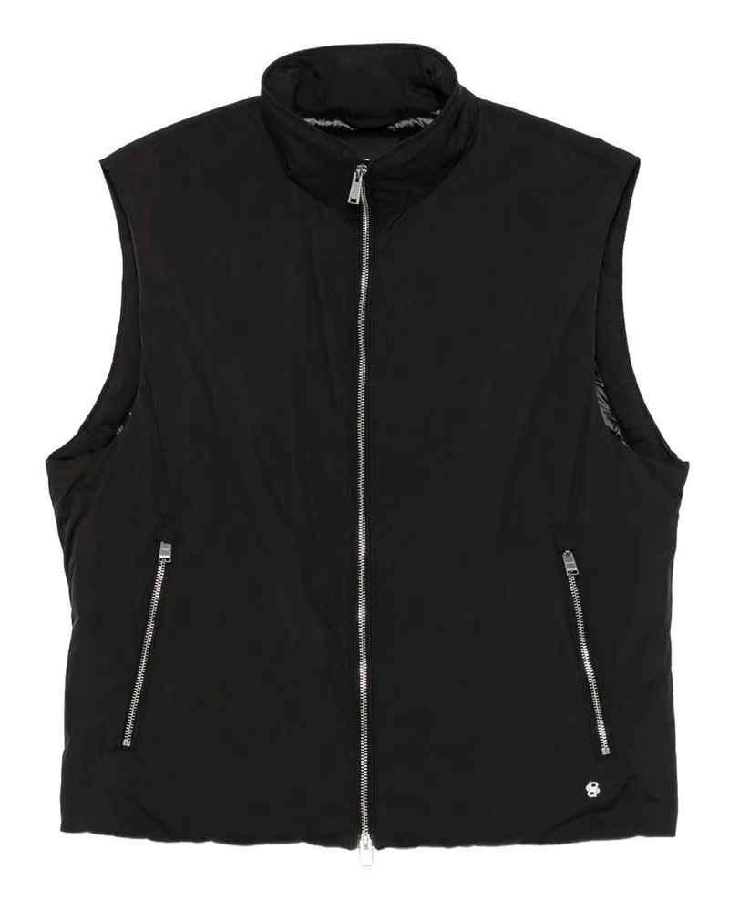 HUGO BOSS Weste - Schwarz Schwarz