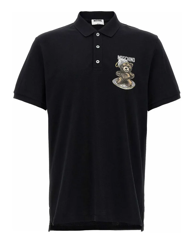 Moschino Poloshirt - Schwarz Schwarz
