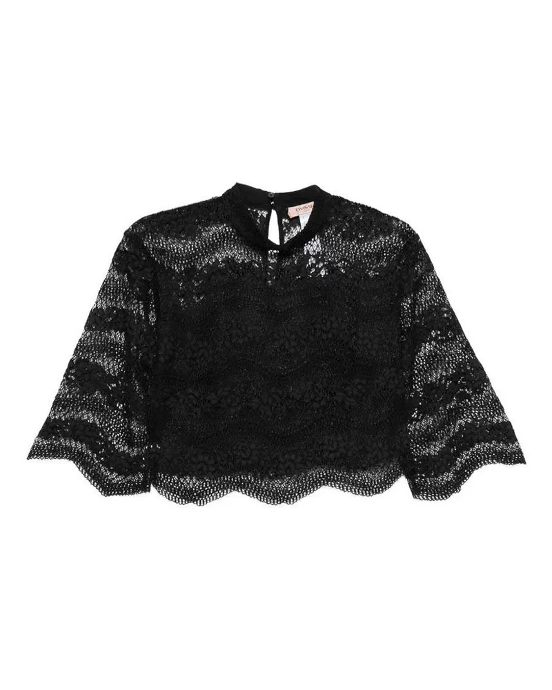 Twin-Set Top - Schwarz Schwarz