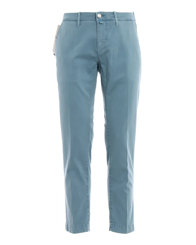 Jacob Cohën Casual Hosen - Hellblau Hellblau