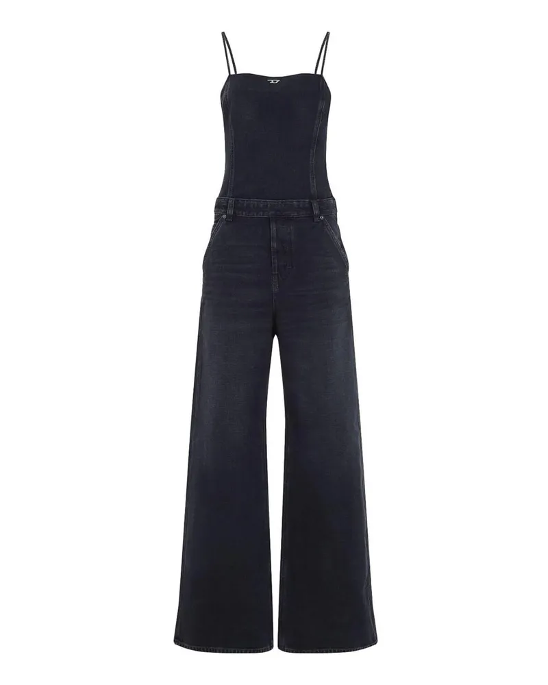 Diesel Jumpsuit - Schwarz Schwarz
