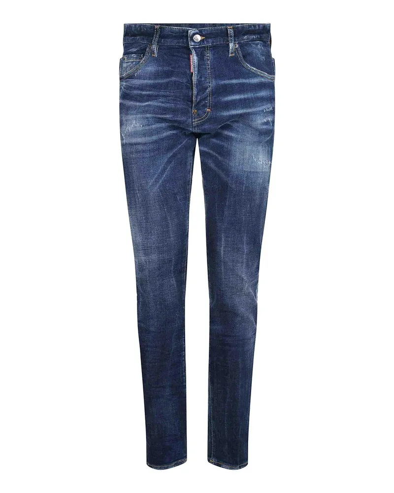 Dsquared2 Straight Leg Jeans - Blau Blau