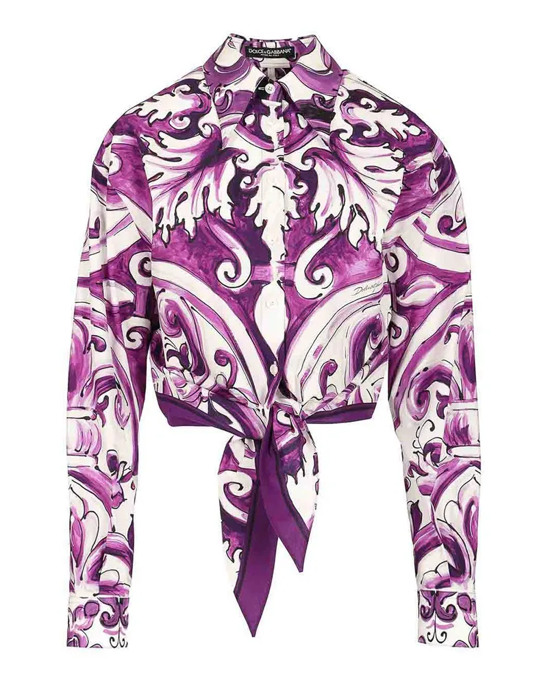Dolce & Gabbana Hemd - Lila Lila
