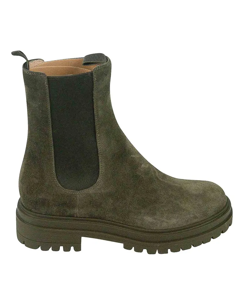 Gianvito Rossi Stiefel - Dunkelgrün Dunkelgrün