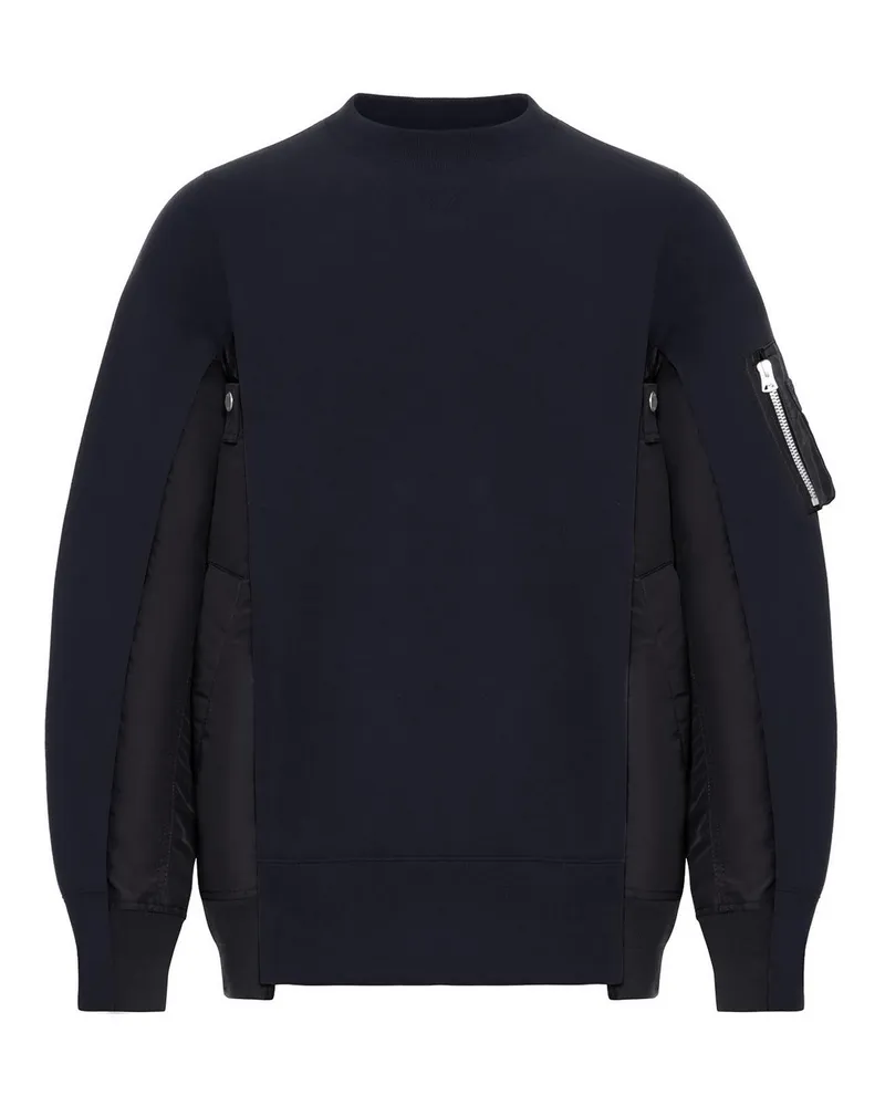 Sacai Sweatshirt - Schwarz Schwarz