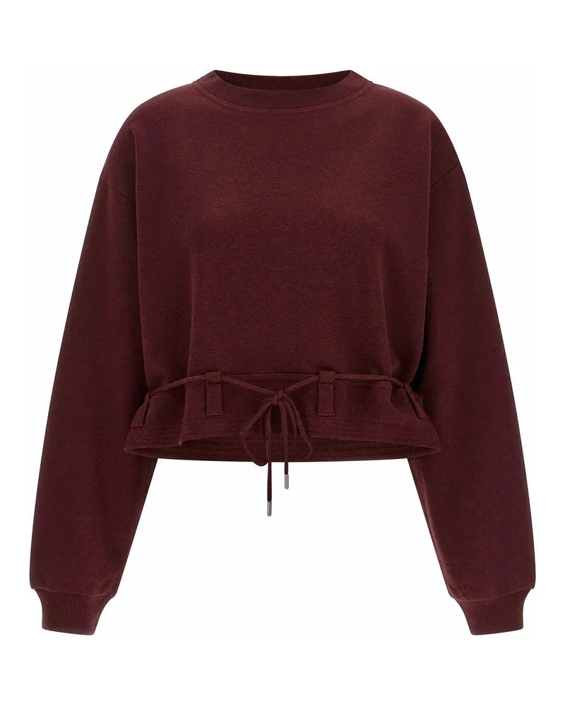 Dries van Noten Sweatshirt - Dunkelrot Dunkelrot