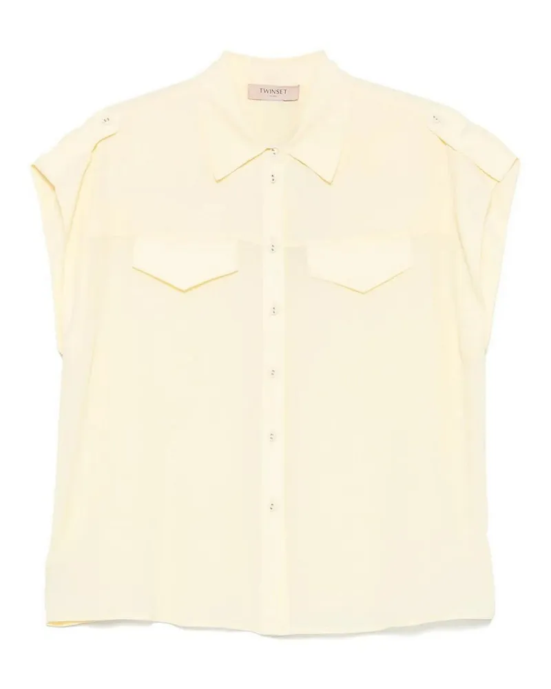 Twin-Set Hemd - Creme Creme