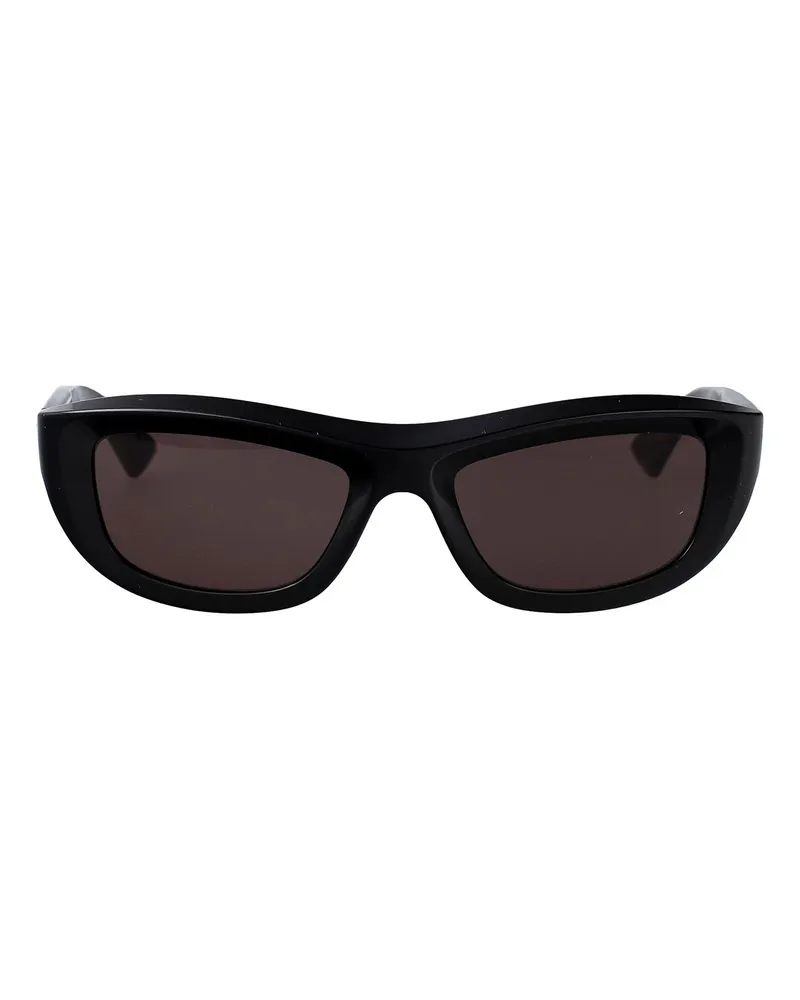 Bottega Veneta Sonnenbrille - Schwarz Schwarz