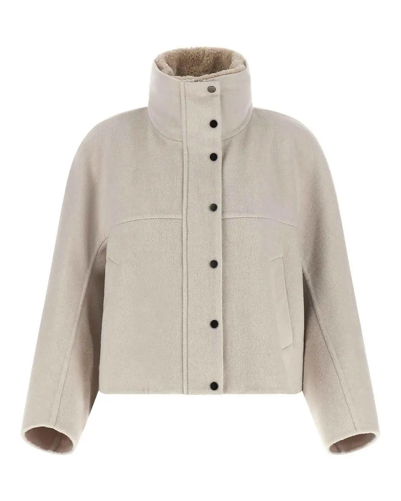 Brunello Cucinelli Trenchcoat - Grau Grau