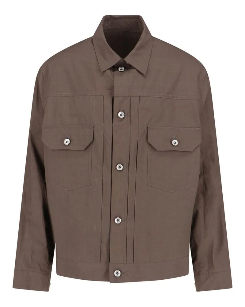 Sacai Hemd - Beige Beige