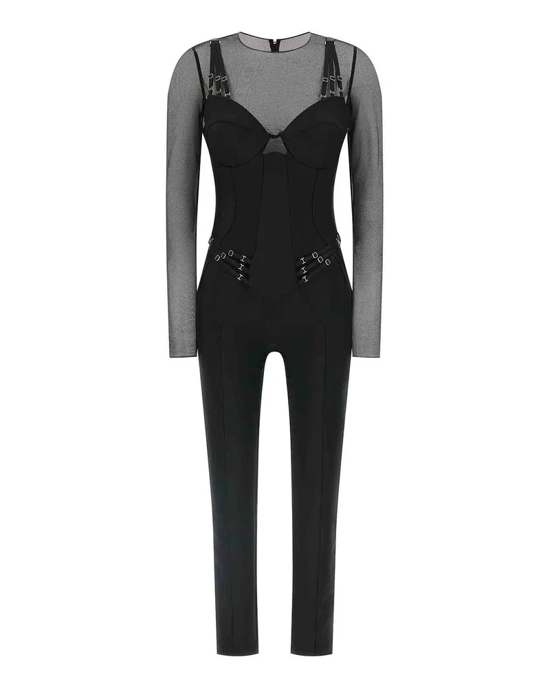 Elisabetta Franchi Top - Schwarz Schwarz