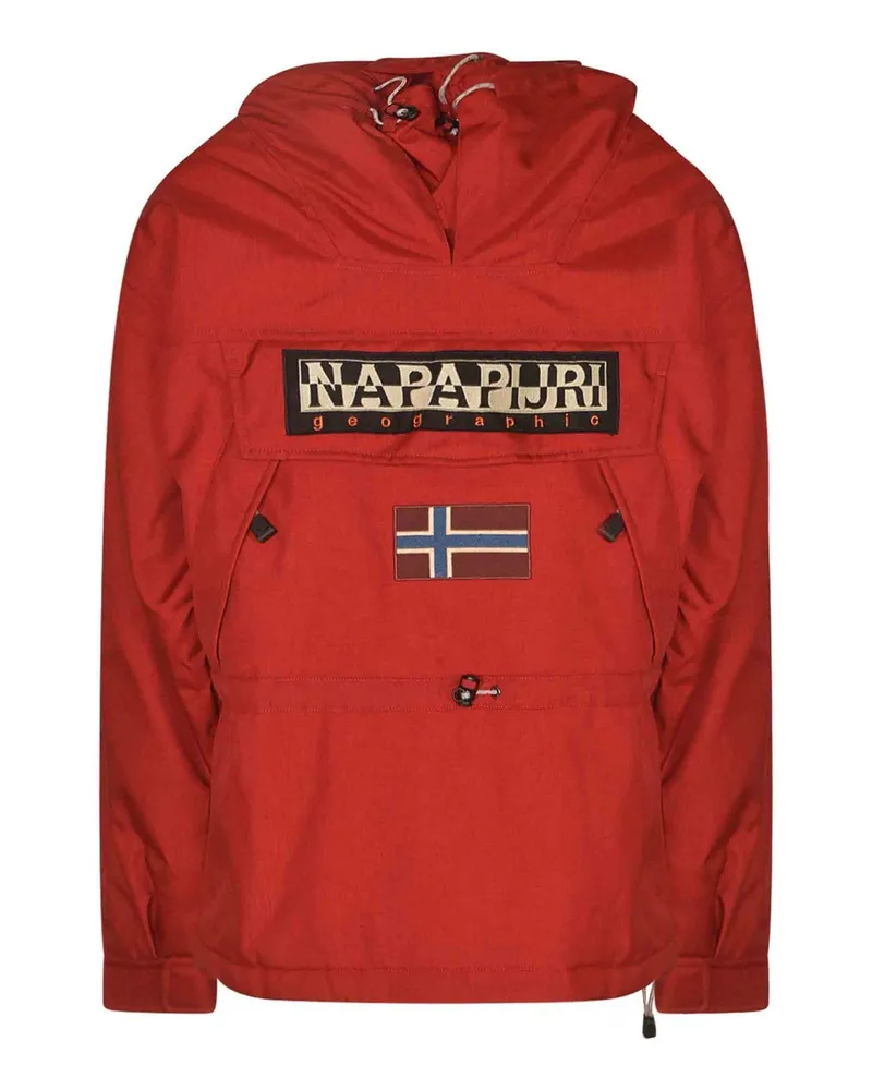 Napapijri Daunenmantel - Rot Rot