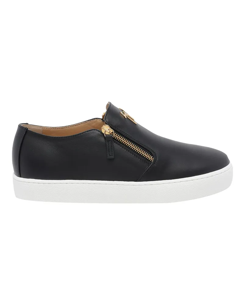 Giuseppe Zanotti Slippers - Schwarz Schwarz