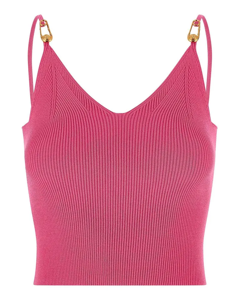 Versace Top - Bunt Rosa