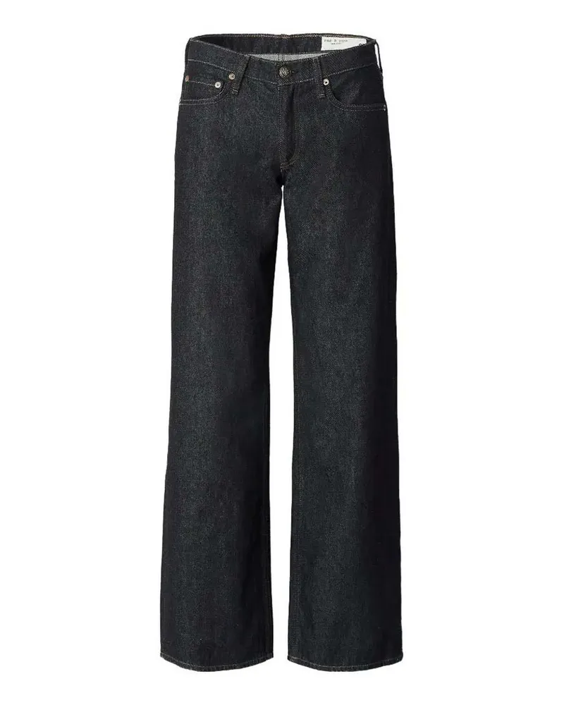 Rag & Bone Straight Leg Jeans - Blau Blau