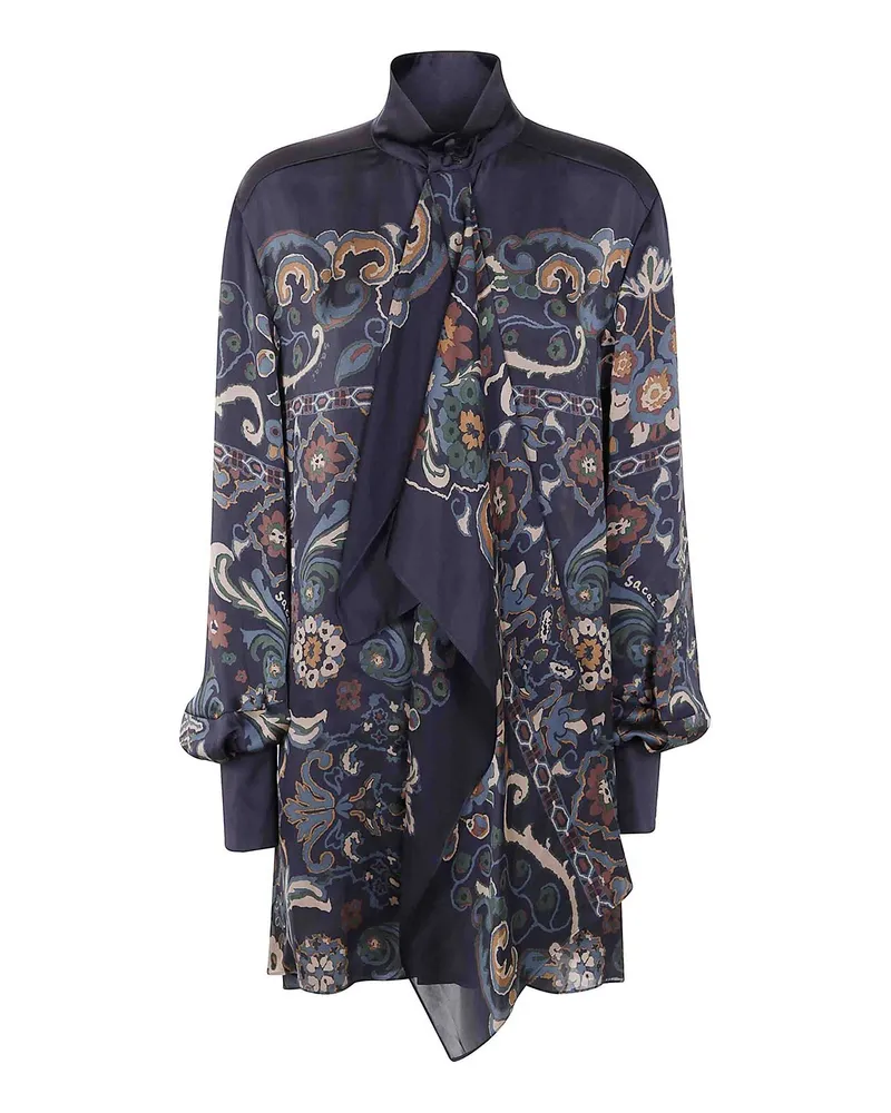 Sacai Kurzes Kleid - Blau Blau