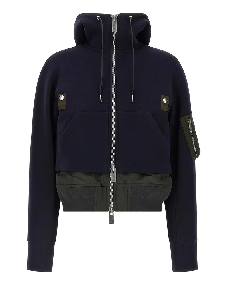 Sacai Bomberjacke - Blau Blau