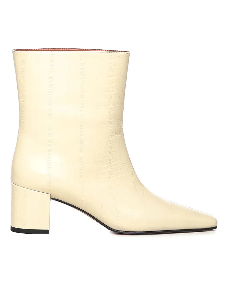 Giuliano Galiano Stiefel - Weiß Weiß