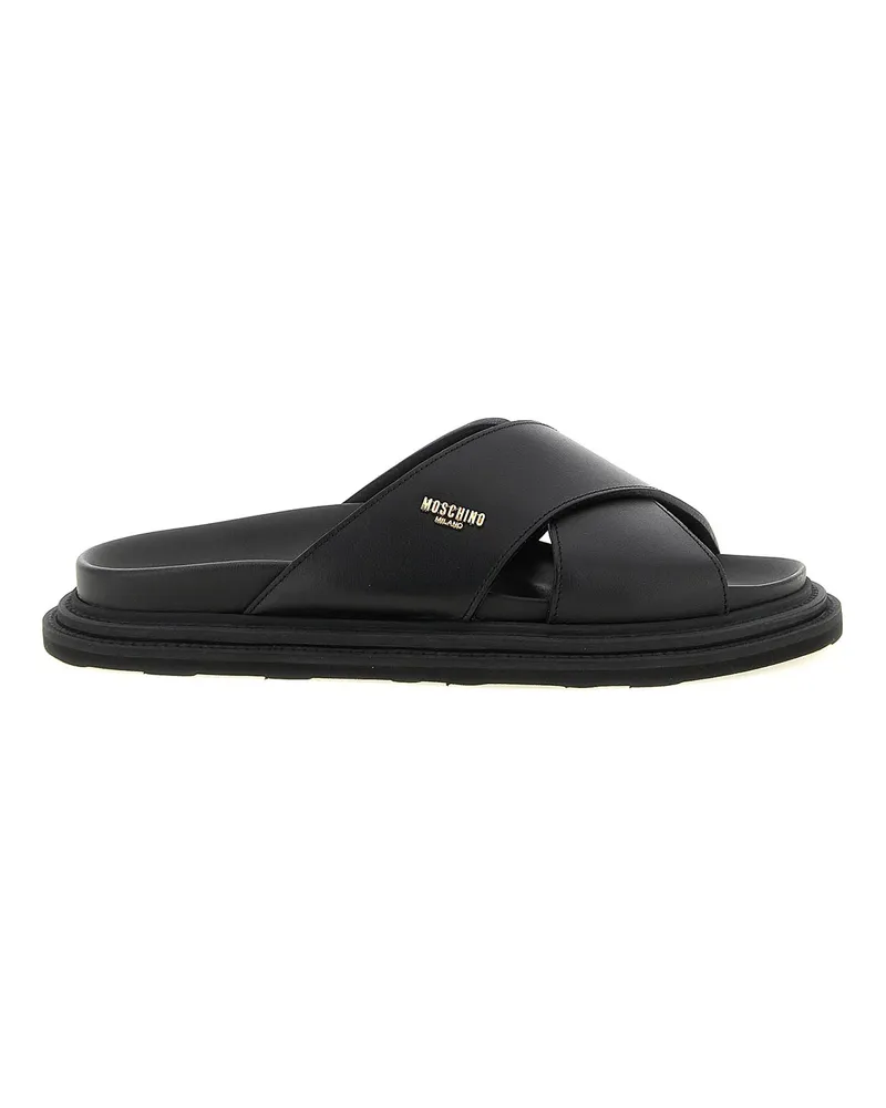 Moschino Mules - Schwarz Schwarz
