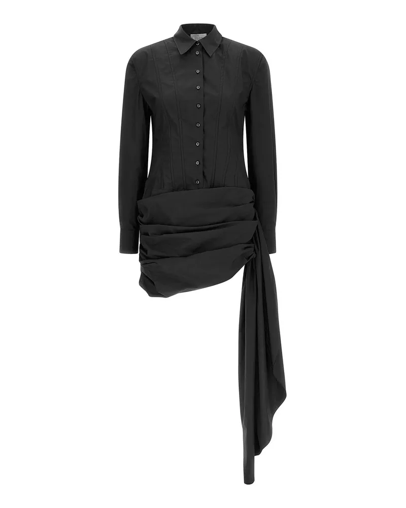 Giuseppe di Morabito Knielanges Kleid - Schwarz Schwarz