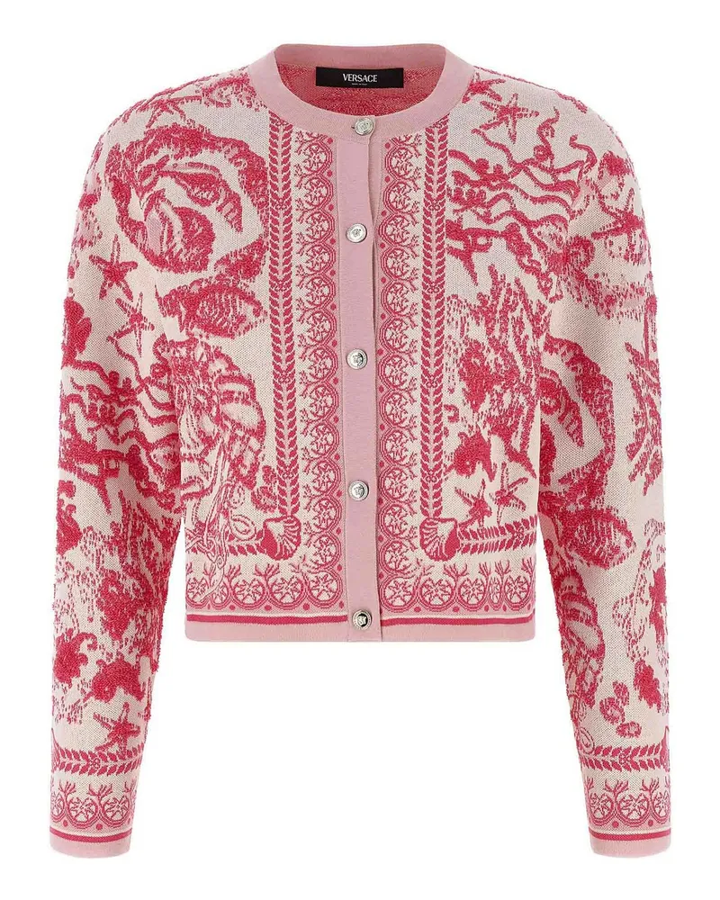Versace Cardigan - Nude Nude