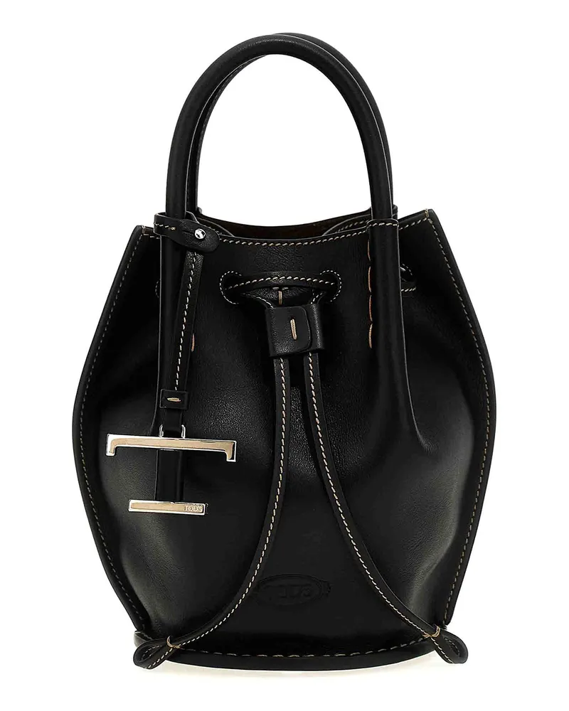 TOD'S Shopper - Schwarz Schwarz