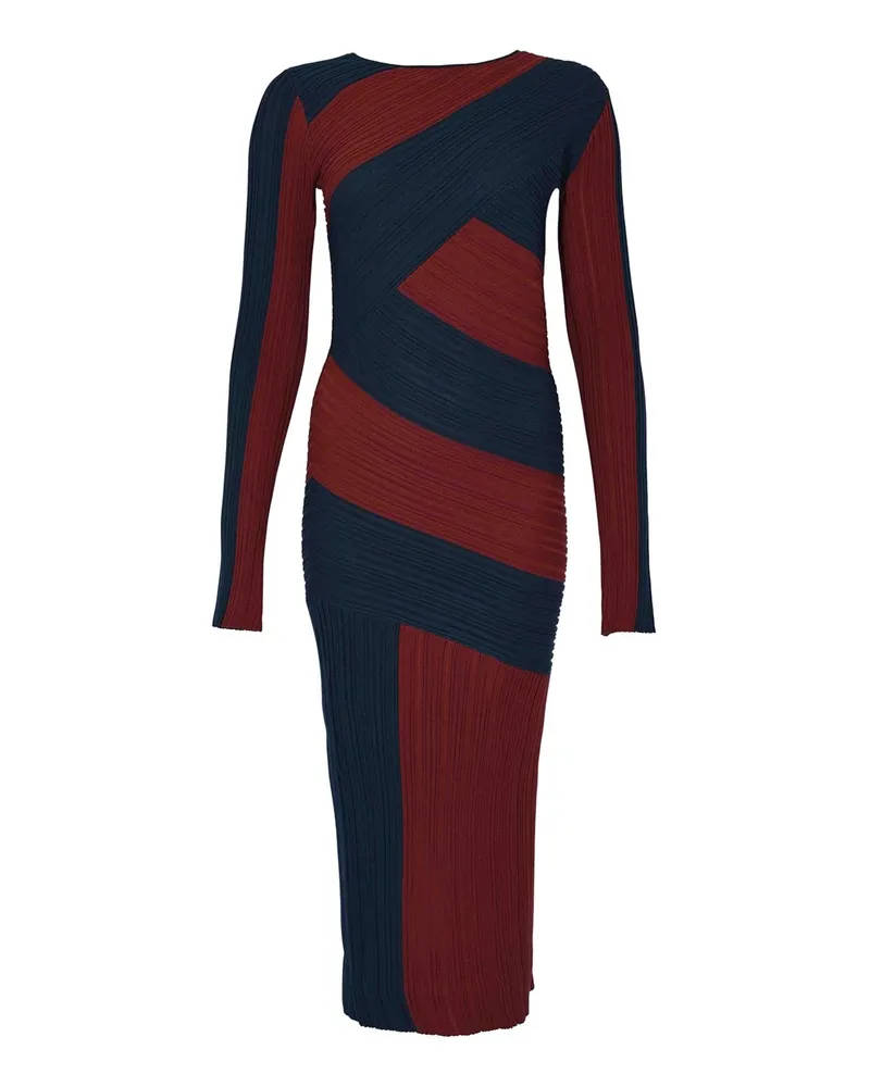 Patrizia Pepe Knielanges Kleid - Bunt Bunt