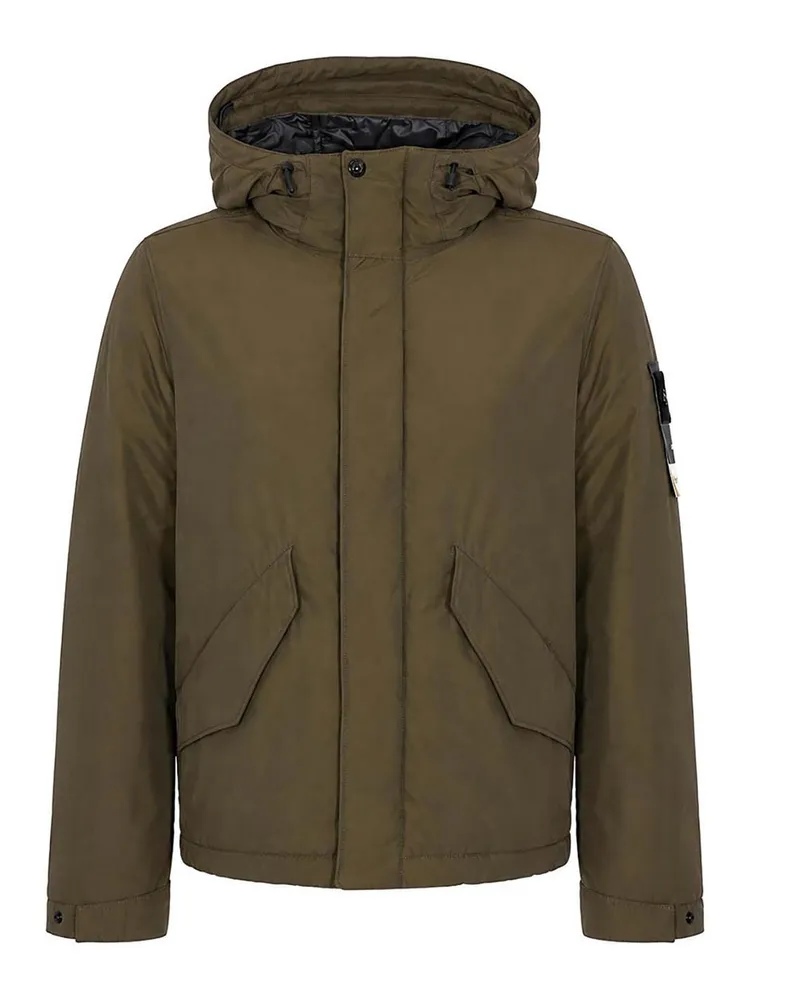 Stone Island Daunenjacke - Grau Grau