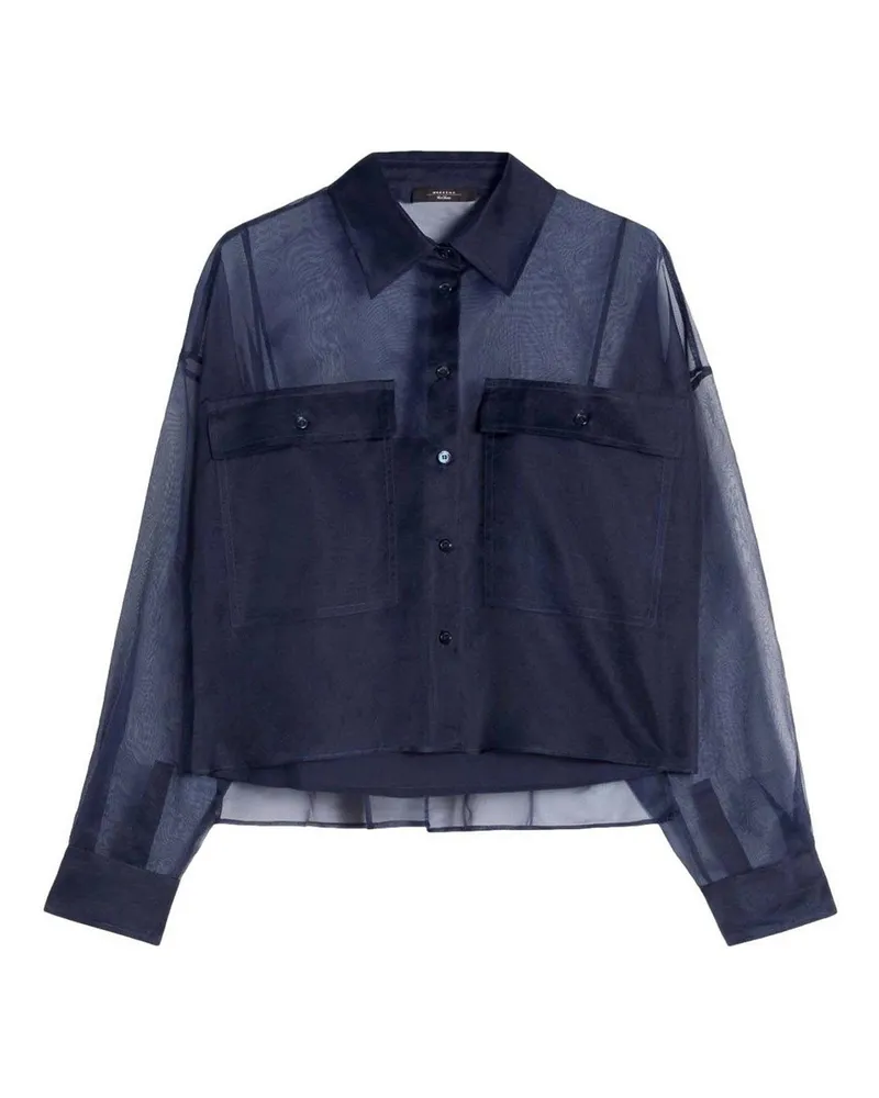 Max Mara Hemd - Blau Blau