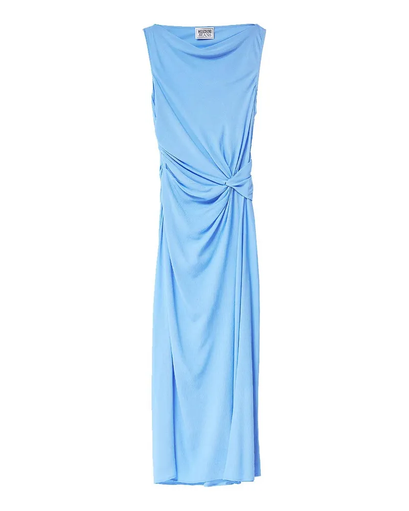 Moschino Knielanges Kleid - Blau Blau