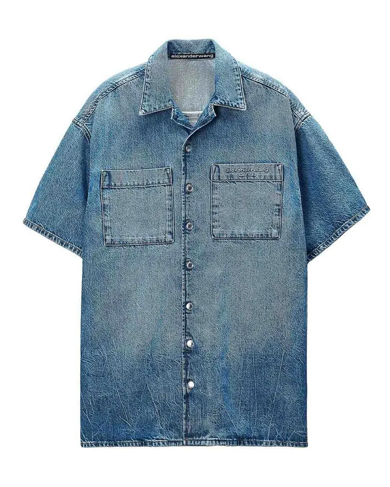 Alexander Wang Knielanges Kleid - Blau Blau