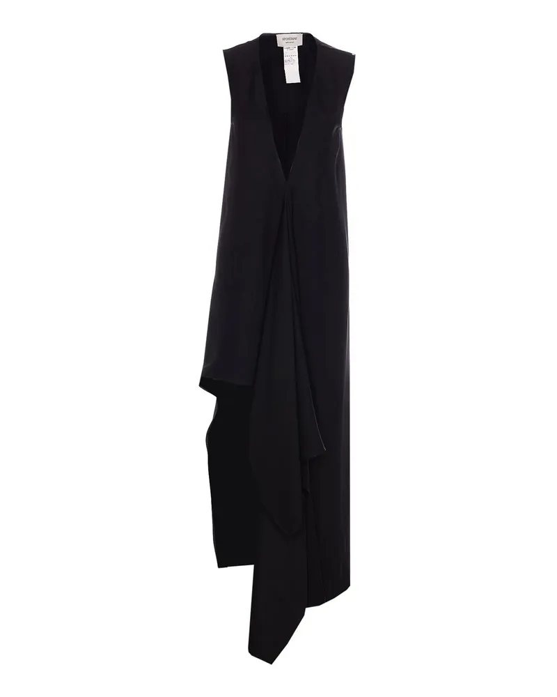 SPORTMAX Knielanges Kleid - Schwarz Schwarz