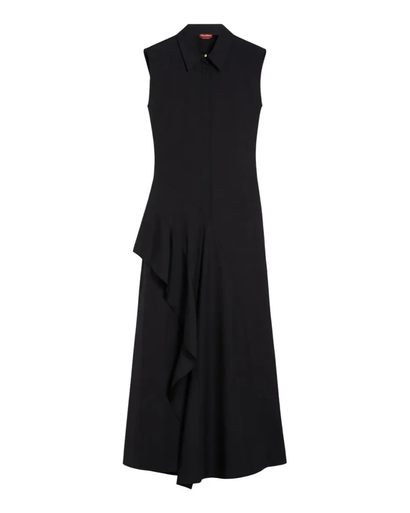 Max Mara Maxikleid - Schwarz Schwarz
