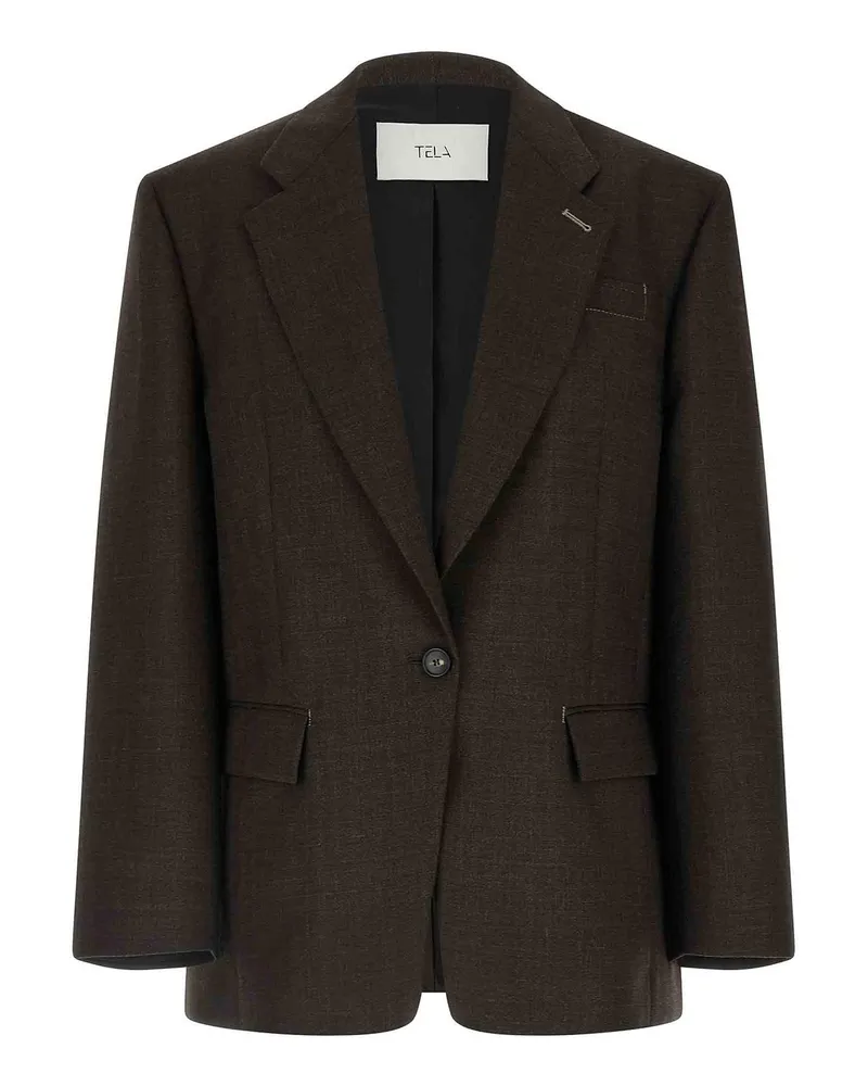 TELA Blazer - Braun Braun