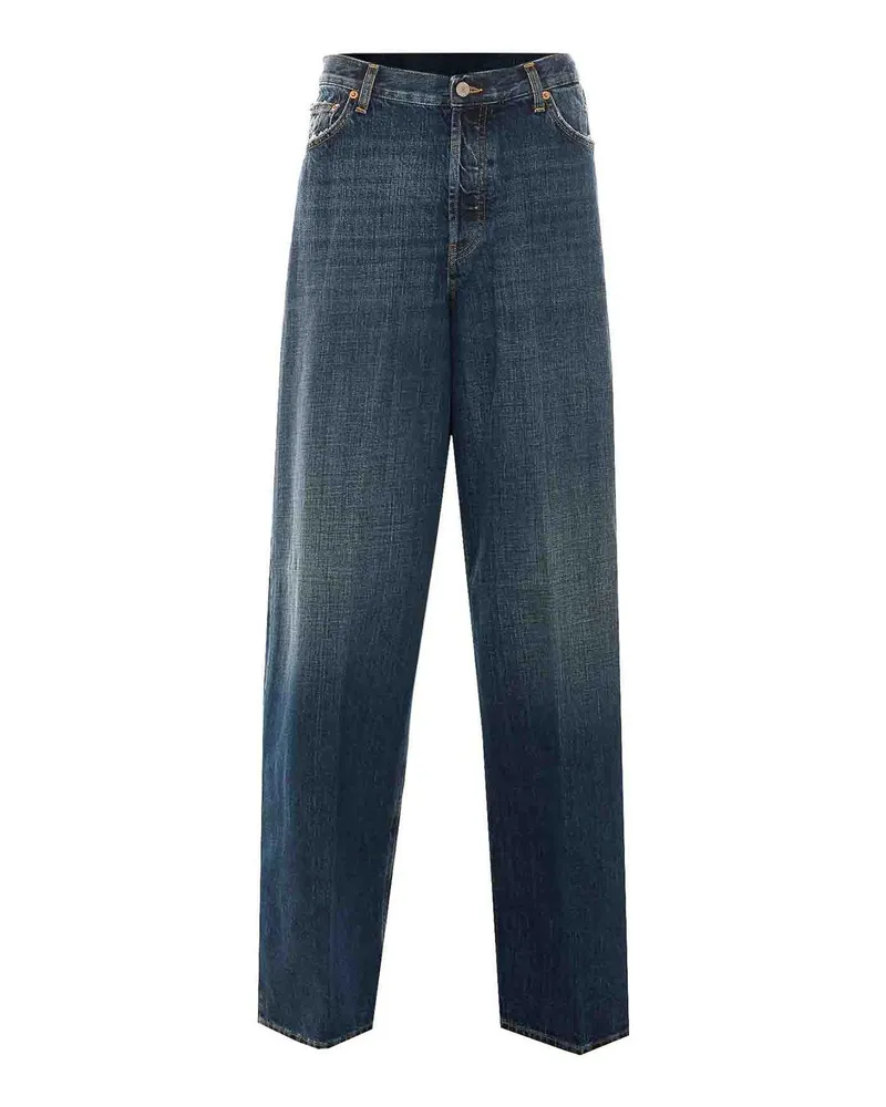 Dondup Straight Leg Jeans - Blau Blau