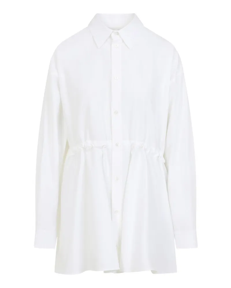 Balenciaga Knielanges Kleid - Weiß Weiß