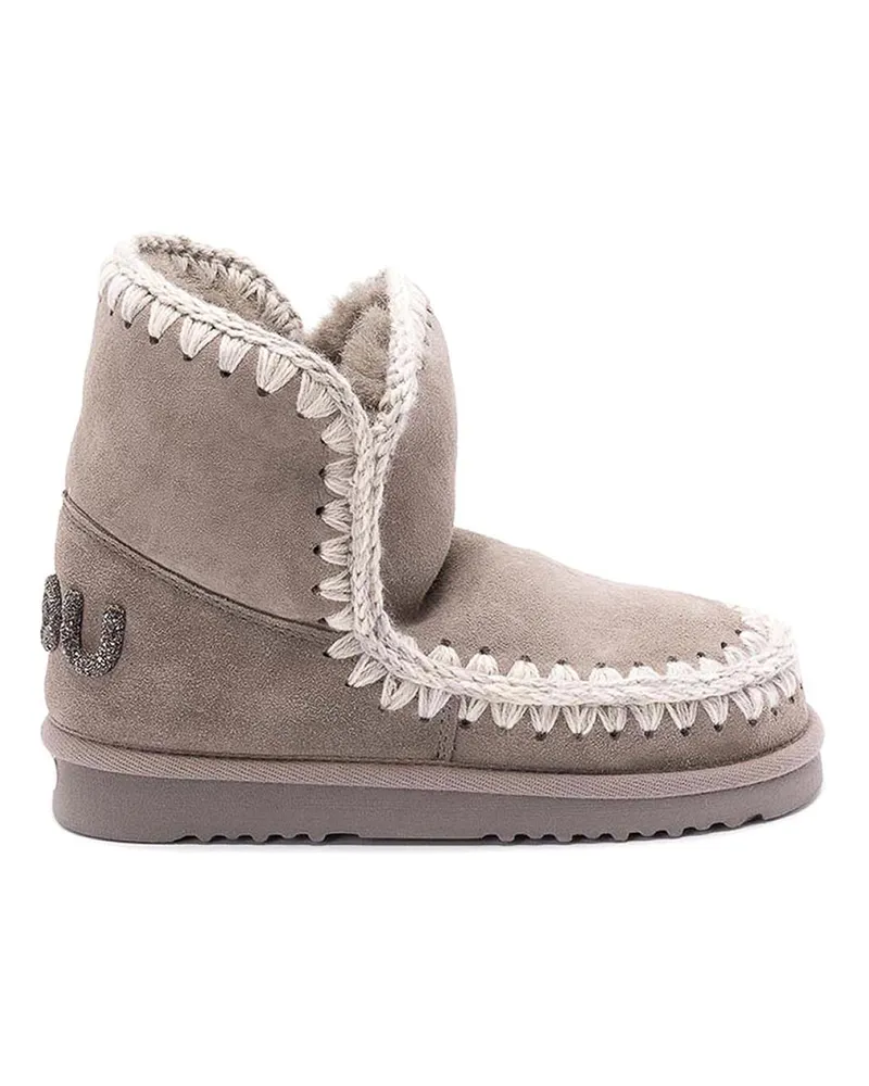 Mou Stiefeletten - Silber Silber