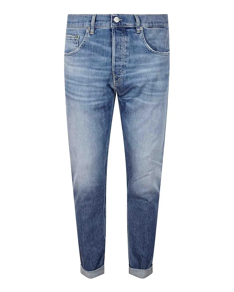 Dondup Straight Leg Jeans - Blau Blau