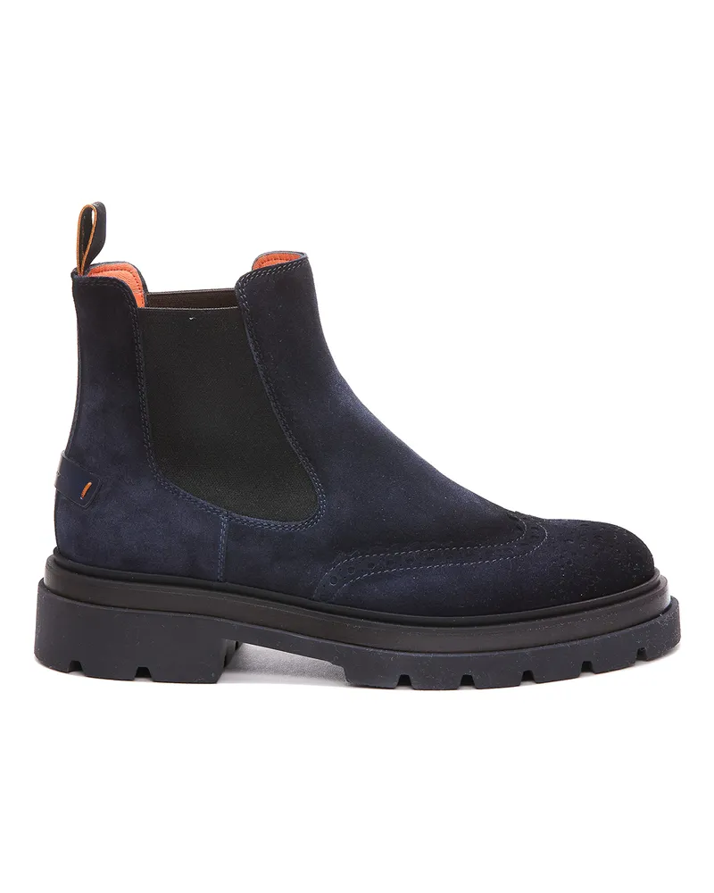 Santoni Stiefeletten - Blau Blau