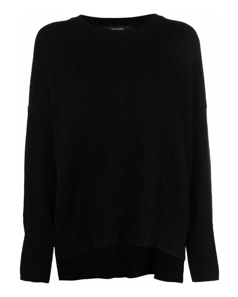 Lisa Yang U-Boot-Pullover - Schwarz Schwarz