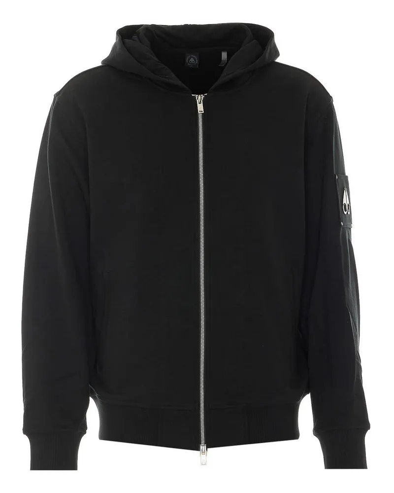 Moose Knuckles Sweatshirt - Schwarz Schwarz