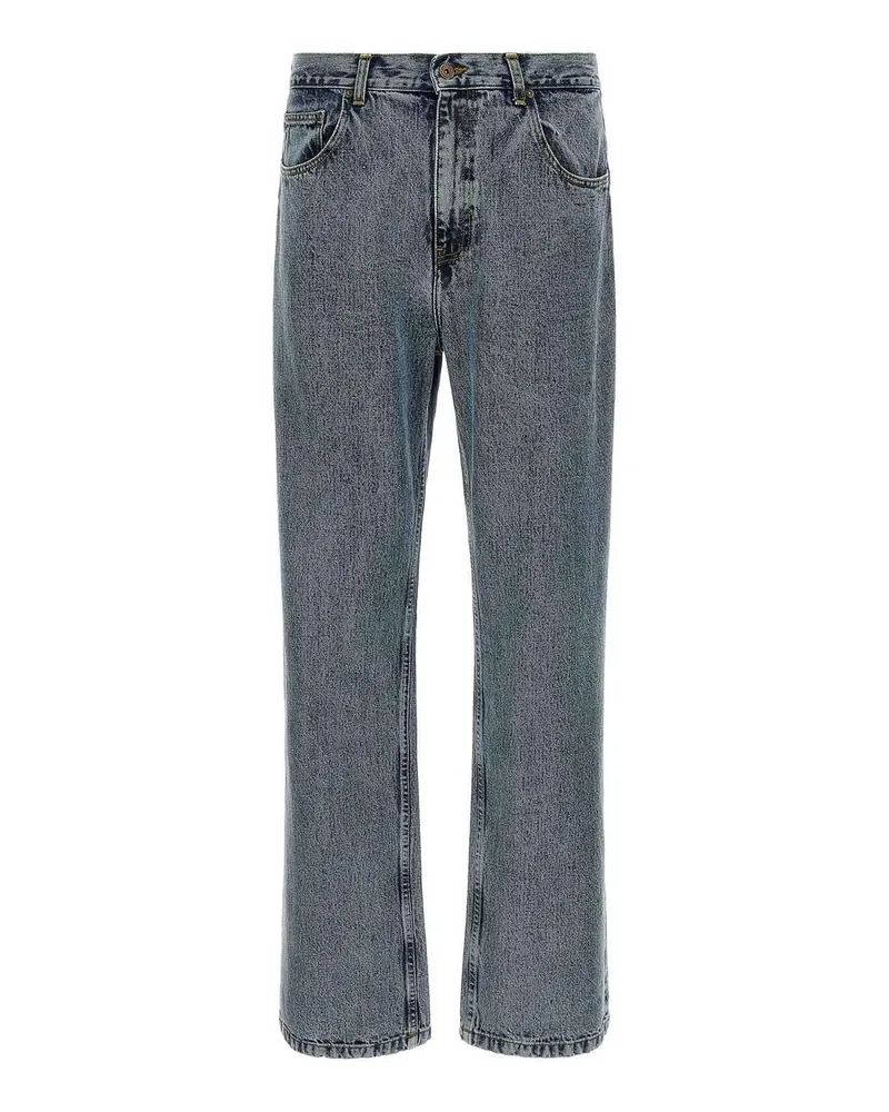Second/Layer Straight Leg Jeans - Grau Grau