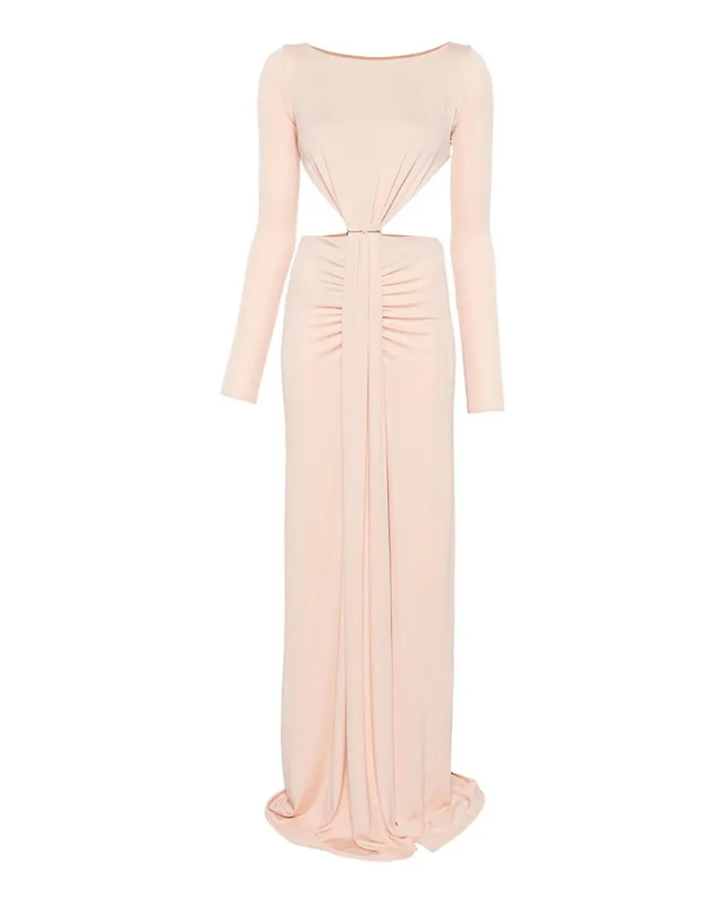 Elisabetta Franchi Knielanges Kleid - Beige Beige