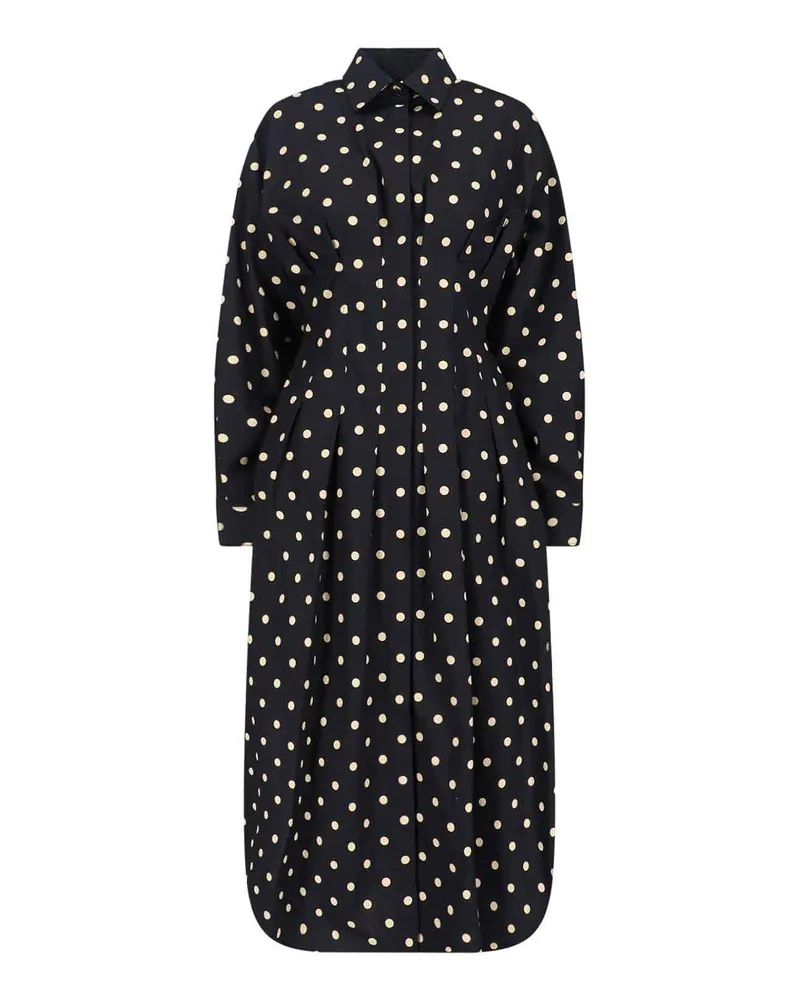 Moschino Knielanges Kleid - Schwarz Schwarz